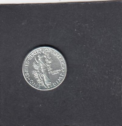 Beschrijving: 1 Dime MERCURY